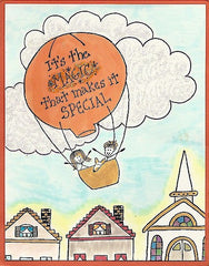 House #2 Rubber Stamp 2239E