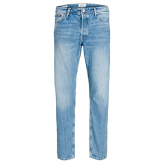 Image 2 : Jean homme Jack & Jones bleu coton, vue de dos, poches arrières — delvale
