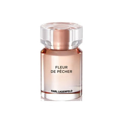 Image 1 : Flacon Karl Lagerfeld Fleur De Pêcher EDP Femme 100ml, parfum floral délicat — Delvale