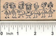 Ladies En Vogue Rubber Stamp 2301H