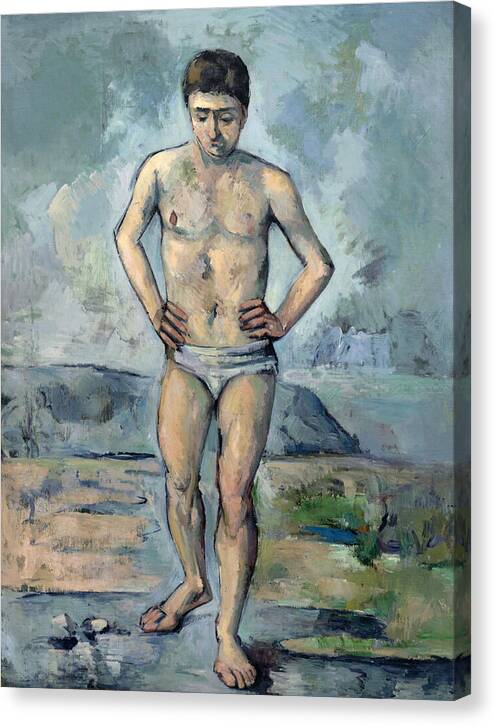 Le Grand Baigneur - Canvas Print
