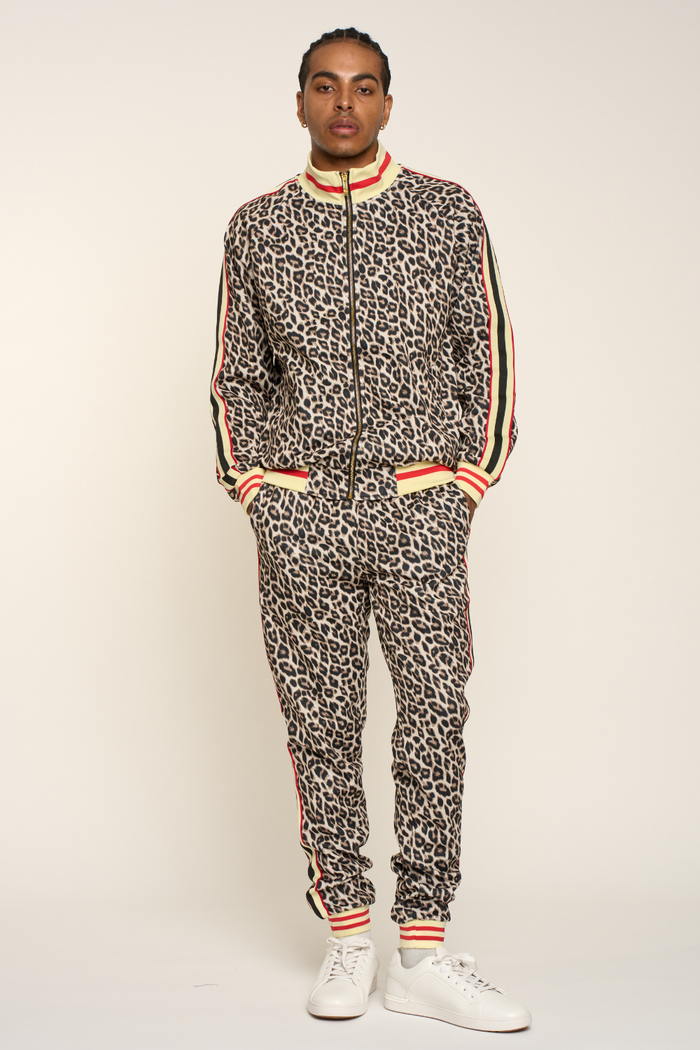 Leopard Track Suit Set Victorious
