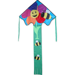 Lg. Easy Flyer Kite - Bee & Flower