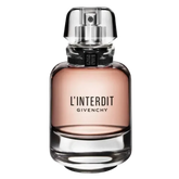 Image 1 : Flacon Givenchy L'Interdit Eau de Parfum pour femme, design élégant noir et doré — Delvale