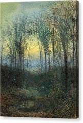 Lovers in a Wood - Canvas Print