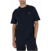 Image 1 : T-shirt homme Lyle & Scott bleu col rond manches courtes — Delvale