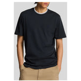 Image 1 : T-shirt Lyle & Scott homme bleu en coton avec impression, manches courtes — Delvale