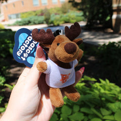 Mascot Factory Moose Plush Keychain