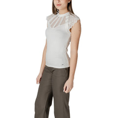 Image 3 : Blouse sans manches blanche Morgan De Toi coupe moderne femme — delvale