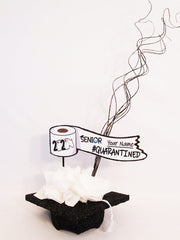 2020 Quarantined Graduation centerpiece - Designs by Ginny