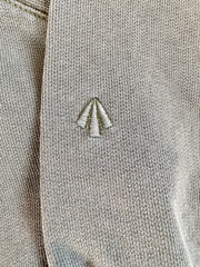 Nigel Cabourn Green Embroidered Arrow Zip Hoodie Jacket - House Of Huntington