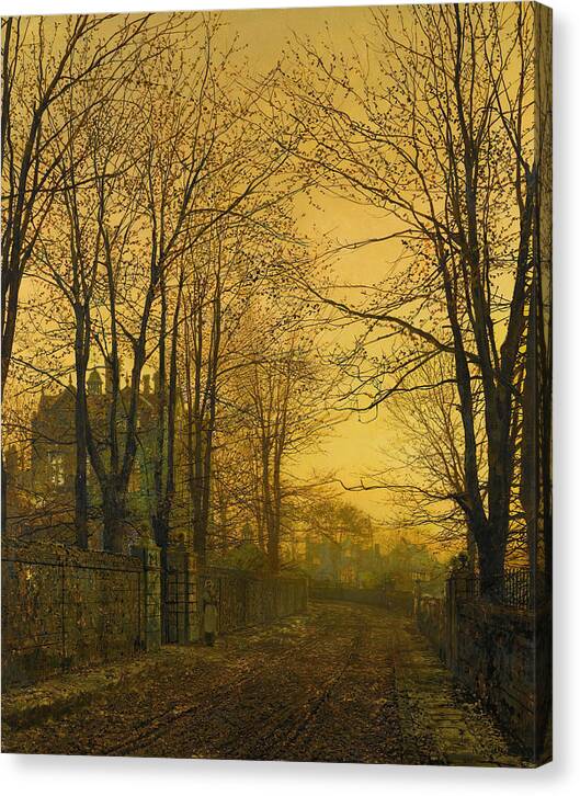 October After Glow 1 - Canvas Print