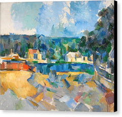 On the Banks of a River - Canvas Print
