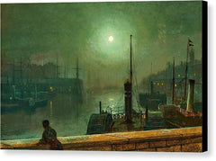 On the Clyde, Glasgow - Canvas Print