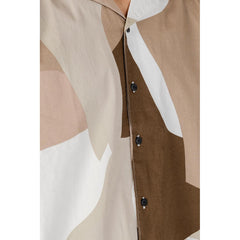 Image 3 : Chemise casual Only & Sons homme marron vue portée style décontracté — Delvale
