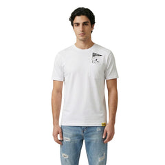 Image 1 : T-shirt Only & Sons homme blanc avec impression, col rond et manches courtes — Delvale