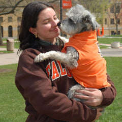 Orange BGSU Pet Dog Tee