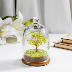 Peridot Healing Crystal Dome Tree | Crystal tree | chips tree