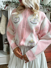 Pink Wonderland Ornament Cardigan