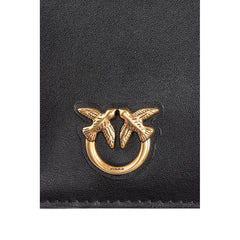 Image 3 : Vue d'ensemble portefeuille Pinko femme cuir noir élégant — Delvale
