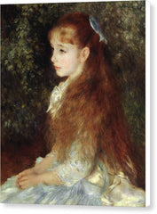 Portrait of Mademoiselle Irene Cahen d'Anvers - Canvas Print