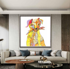 Prints Art, Abstract Dog Wall Art, Abstract Wall Art, Art Painting, Artwork, Modern Art Print, Watercolor Painting Abstract, Home Décor