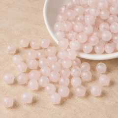 Rose Quartz Beads, Natural Round Crystal Beads 4mm to 12mm