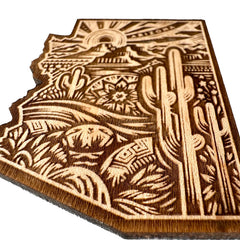 Saguaro Arizona American Maple Magnet #MM505