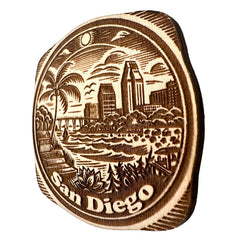 San Diego American Maple Magnet #MM500