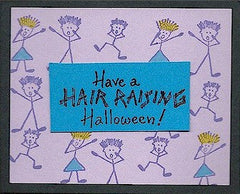 Scaredy Kids Rubber Stamp 2460E