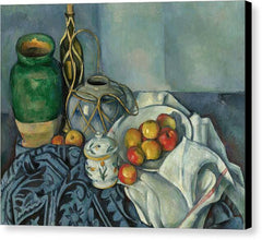 Still Life with Apples - Canvas Print