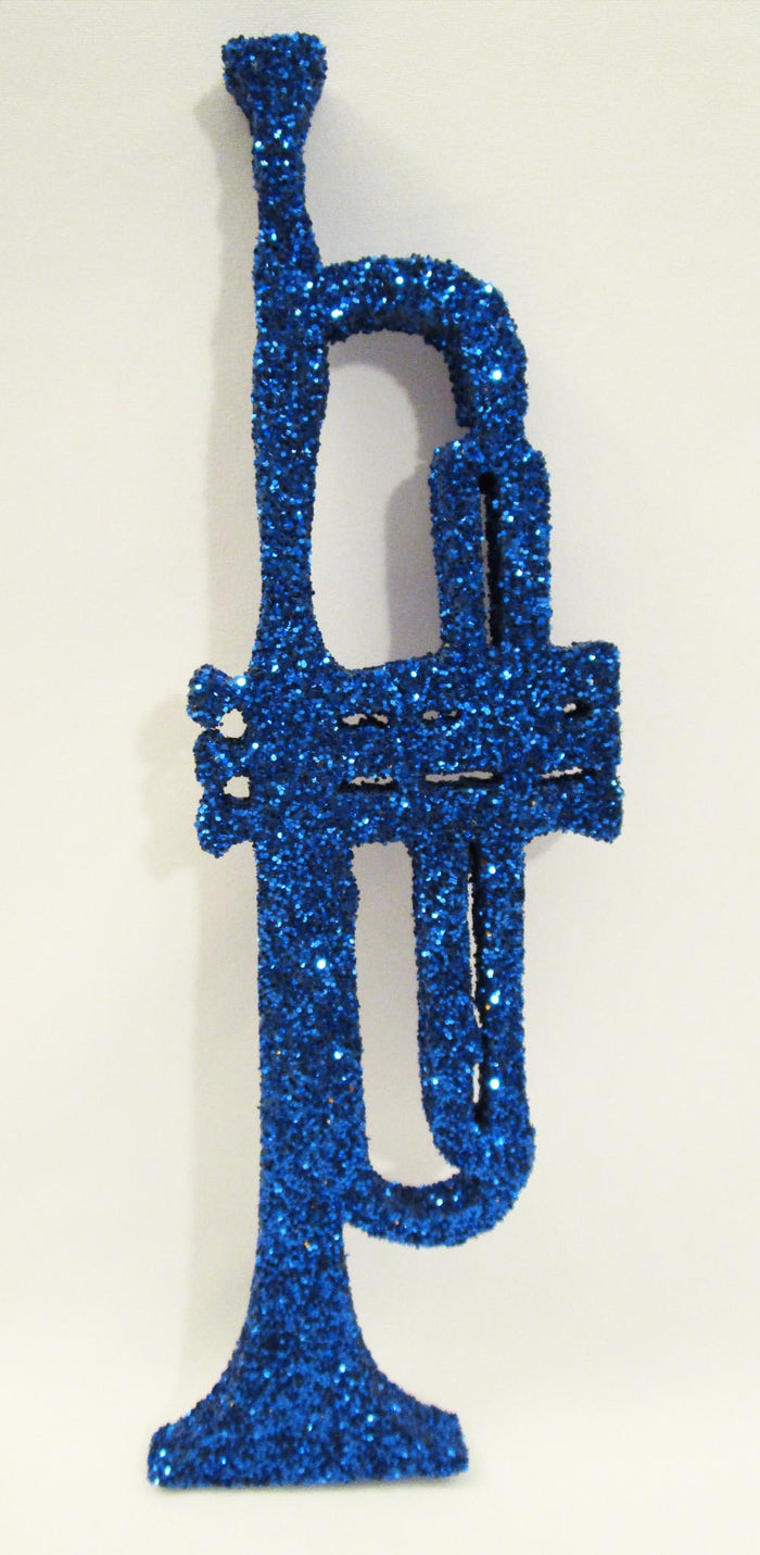 Styrofoam Trumpet Cutout - Designs by Ginny
