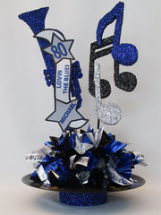 Trumpet birthday centerpiece - Designs by Ginny