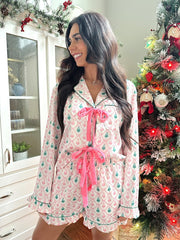 Sugarplum Dreams Pink Pajama Set