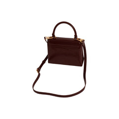 Image 3 : Sac Ted Baker bordeaux femme avec fermeture boutons-pression sécurisée — Delvale