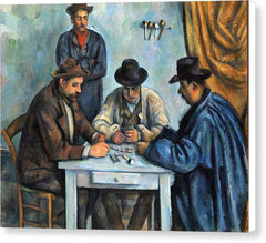 The Card Players - Canvas Print