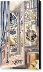 The Door to a Garden - Canvas Print