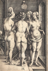 The Four Witches by Albrecht Dürer - Art Print - Zapista