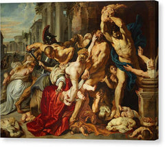The Massacre of the Innocents - Canvas Print