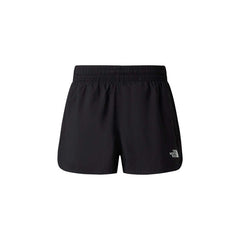 Image 2 : Détail du short The North Face Active noir femme, matière technique stretch — delvale