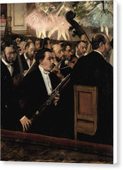 The Orchestra At The Opera - Canvas Print