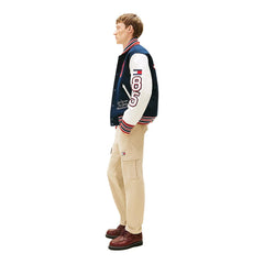 Image 2 : Pantalon Tommy Hilfiger Jeans homme beige, détail fermeture zip et poches — Delvale