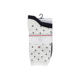 Image 1 : Lingerie Tommy Hilfiger femme blanche avec motif imprimé, vue de face — delvale