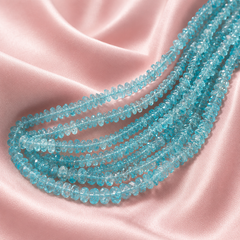 Uncut Raw Apatite Crystal Chip Beads for Necklace (Strength and Weight Control)