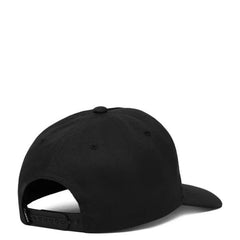 Image 2 : Casquette Vans homme noire détail logo brodé iconique sur fond blanc — Delvale