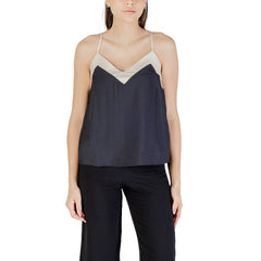 Image 4 : Débardeur Vero Moda femme beige, vue arrière et finitions — Delvale