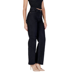Image 3 : Détail du jean noir Vero Moda femme avec poches avant et arrière — Delvale