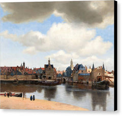View of Delft - Canvas Print