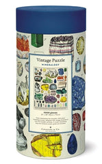 Vintage Style Puzzle-Minerals