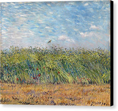 Wheat Field with a Lark - Canvas Print